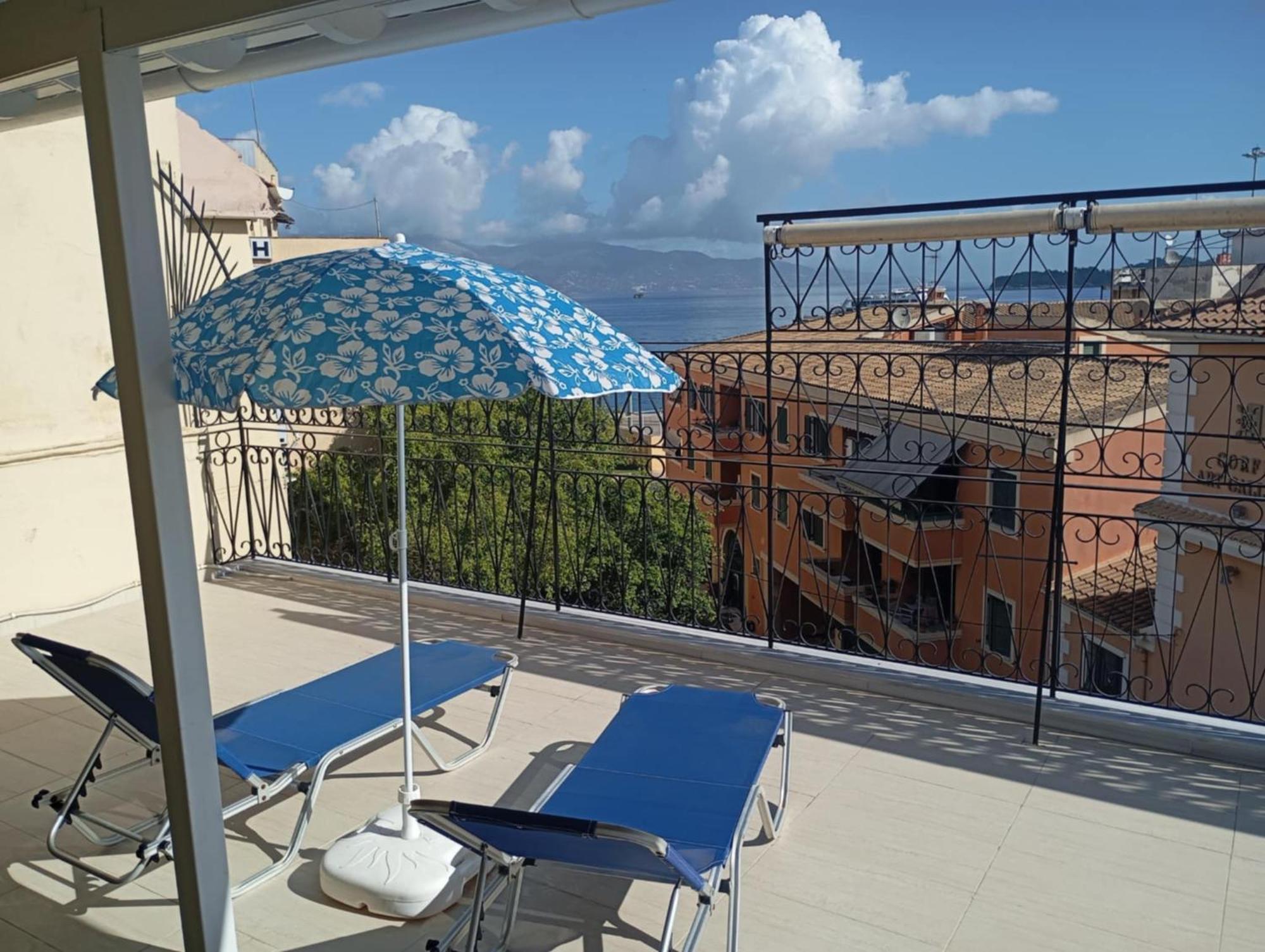 Ferienwohnung Kiki'S Penthouse Corfu  Exterior foto